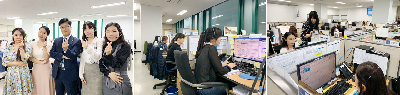 콜센터 직원 사진